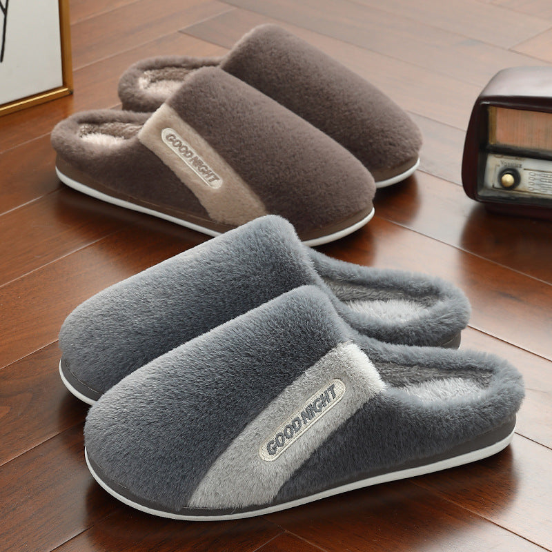 Comwarm WarmStep™ Men’s Non-Slip Cotton Slippers