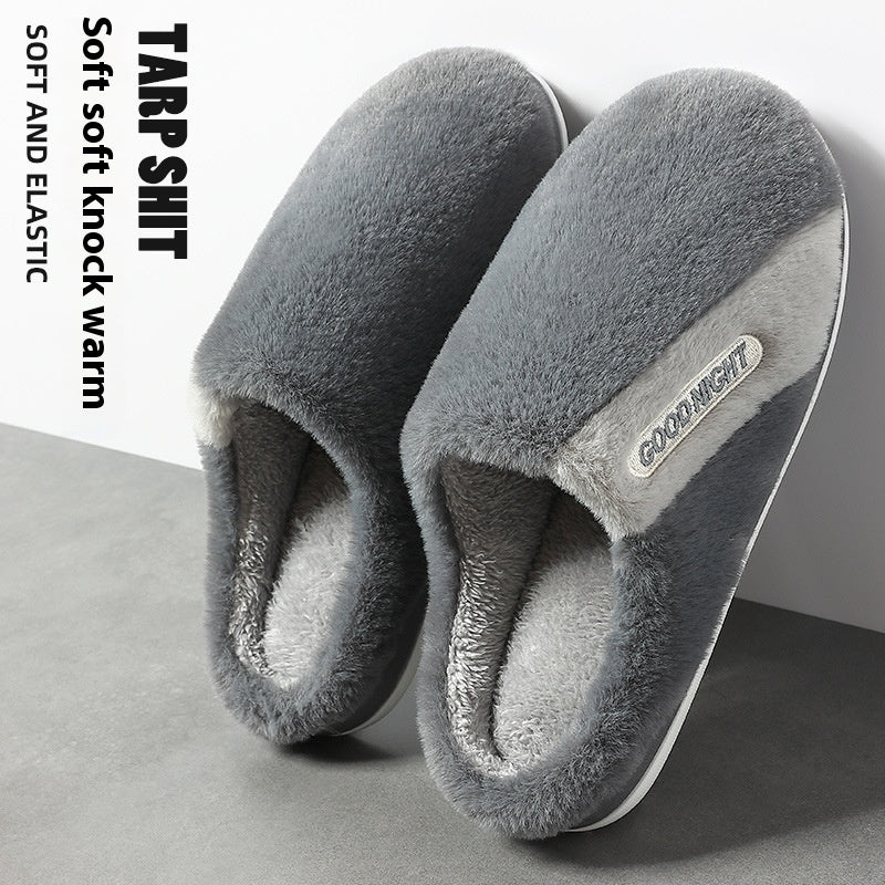 Comwarm WarmStep™ Men’s Non-Slip Cotton Slippers