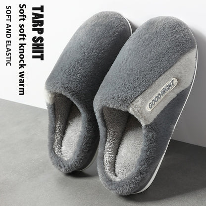 Comwarm WarmStep™ Men’s Non-Slip Cotton Slippers